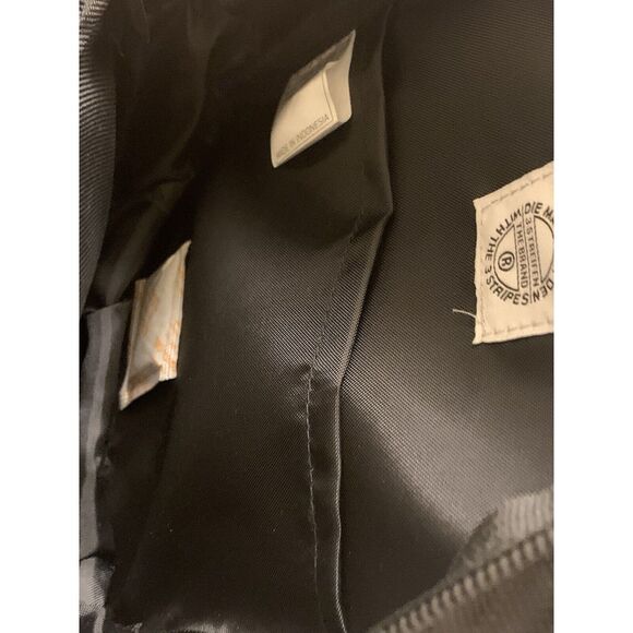 Adidas Originals Black & White Mini Backpack Book Bag/ Purse 9" x 10" CK5078 - Picture 6 of 7